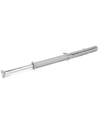 KDS Kołek ramowy 8x140 mm z wkrętem PZ - Długa strefa rozporu KDS Kołek ramowy 8x140 mm z wkrętem PZ - Długa strefa rozporu