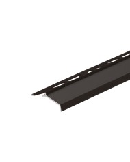 Balkonowy profil okapowy aluminiowy 2,5m Brązowy - Anoda