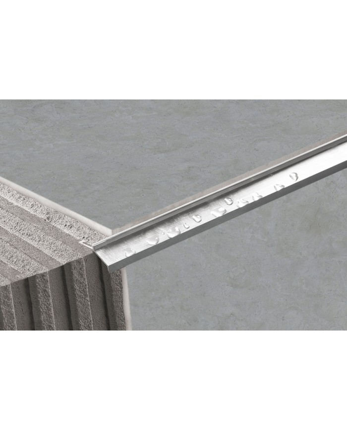 Balkonowy profil okapowy aluminiowy 2,5m Brązowy - Anoda