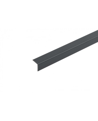 Profil ochronny PVC 15x15x1,1mm 2,75m Antracyt - Wysoka jakość Profil ochronny PVC 15x15x1,1mm 2,75m Antracyt - Wysoka jakość