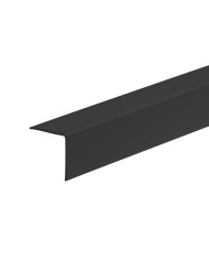 Profil ochronny PVC 25x25x1,1mm 2,75m Czarny - Wysoka jakość