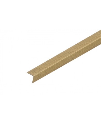 Profil ochronny PVC 10x10x1,1mm 2,75m Dąb - Idealna Ochrona Profil ochronny PVC 10x10x1,1mm 2,75m Dąb - Idealna Ochrona