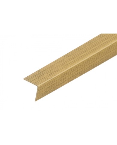 Profil ochronny PVC 15x15x1,1mm 2,75m Dąb - Idealna Ochrona Profil ochronny PVC 15x15x1,1mm 2,75m Dąb - Idealna Ochrona