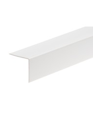 Profil ochronny PVC 30x30x1,1mm 2,75m Biały - Idealny do zabezpieczeń