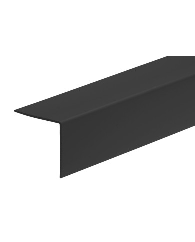 Profil ochronny PVC 40x40mm 2,75m Czarny - Kątownik 1,1mm Profil ochronny PVC 40x40mm 2,75m Czarny - Kątownik 1,1mm