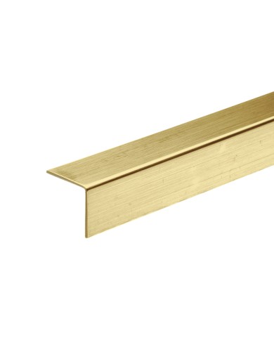 Profil ochronny PVC 20x20x1,1mm 2,75m Złoty Szczotkowany - Kup Teraz! Profil ochronny PVC 20x20x1,1mm 2,75m Złoty Szczotkowany - Kup Teraz!