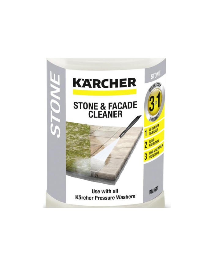 Karcher 3 w 1 Środek do czyszczenia kamienia 1L - Skuteczny!