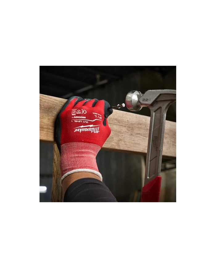 Milwaukee Rękawice odp na przeciecia M-8 - Bezpieczeństwo i Komfort