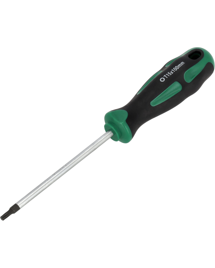 Wkrętak Torx T15 100 mm CrV - Wysoka jakość i trwałość