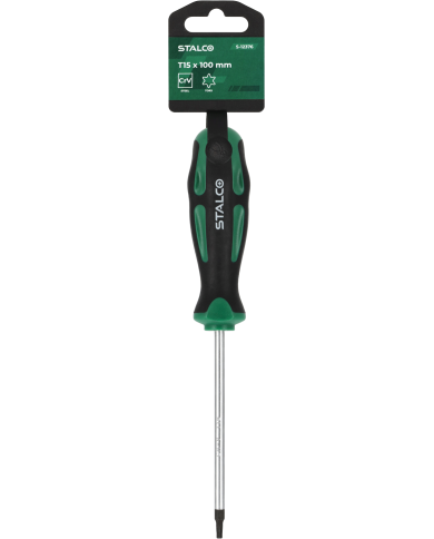 Wkrętak Torx T15 100 mm CrV - Wysoka jakość i trwałość