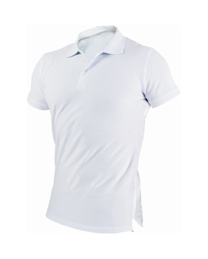 Koszulka Polo Pora210 Biała "L" - Styl i Komfort w Jednym
