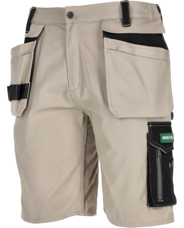 Spodnie robocze szorty piaskowe LS-52 - Wygoda i styl w pracy