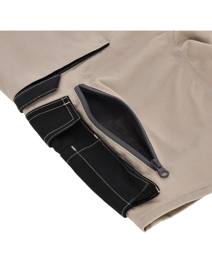 Spodnie robocze szorty piaskowe LS-52 - Wygoda i styl w pracy