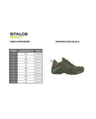 Półbuty DEFENDER LOW OB oliwkowe roz. 44 - Komfort i styl