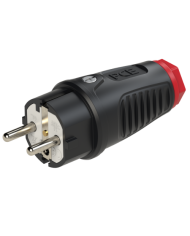 Wtyczka gumowa 16A 2P+Z 230V UNI-SCHUKO IP54 - Wysoka jakość