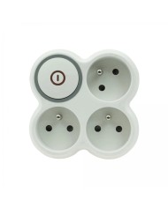 Rozgałęźnik wtyczkowy trzykrotny z włącznikiem - Sklep Online