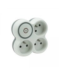 Rozgałęźnik wtyczkowy trzykrotny z włącznikiem - Sklep Online