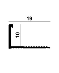 Listwa FLI L 10mm ALU INOX ANODA 2.5m - Wysoka jakość i trwałość