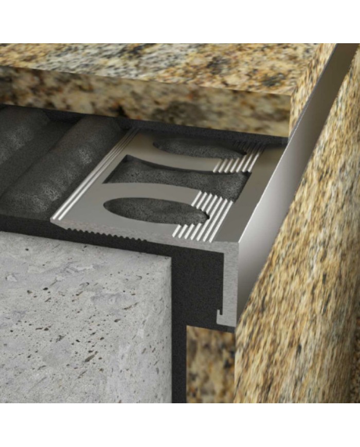 Listwa FLI L 12mm ALU INOX ANODA 2.5m - Wysoka jakość i trwałość