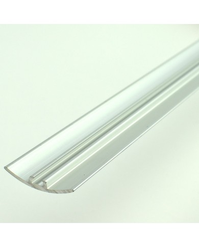 Listwa Borck 30mm ALU srebro 01 - długość 1,8m do wnętrz