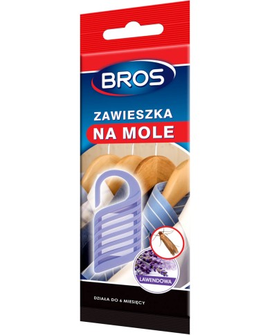 Zawieszka na mole lawendowa BROS - Skuteczna ochrona w domu Zawieszka na mole lawendowa BROS - Skuteczna ochrona w domu