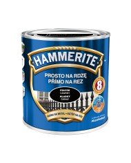 Farba do metalu 0,7 L czarny połysk HAMMERITE - wysoka jakość!