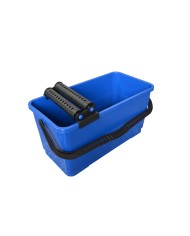 Wiadro glazurnicze 20L z kratką i rolkami - komplet
