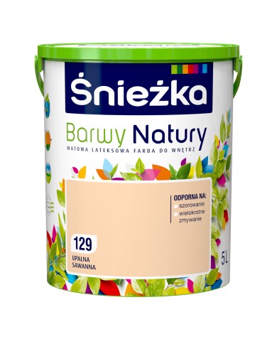 Barwy Natury T - Upalna Sawanna 5,0L | Farba do wnętrz Barwy Natury T - Upalna Sawanna 5,0L | Farba do wnętrz
