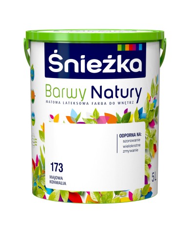 Barwy Natury T - Majowa Konwalia 173, 5,0L - Kolorowe Inspiracje Barwy Natury T - Majowa Konwalia 173, 5,0L - Kolorowe Inspiracje