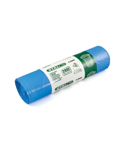 Worki na śmieci 120L LDPE STALCO S-47690 - 20 sztuk w zestawie Worki na śmieci 120L LDPE STALCO S-47690 - 20 sztuk w zestawie