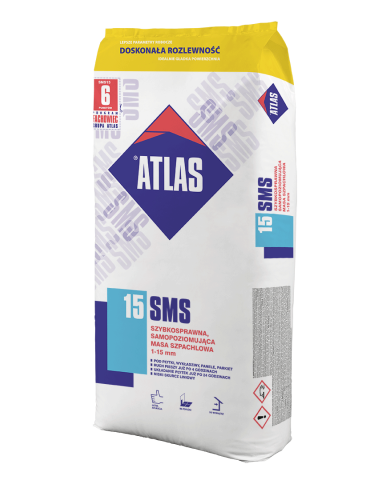Podkład podłogowy samopoziomujący SMS 15-25 kg ATLAS - Wysoka Jakość Podkład podłogowy samopoziomujący SMS 15-25 kg ATLAS - Wysoka Jakość