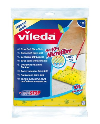VILEDA ścierka do podłogi 30% - Art. 141321 | Skuteczne czyszczenie VILEDA ścierka do podłogi 30% - Art. 141321 | Skuteczne czyszczenie