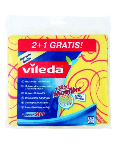 VILEDA ściereczka uniwersalna 2+1 gratis - idealna do sprzątania VILEDA ściereczka uniwersalna 2+1 gratis - idealna do sprzątania
