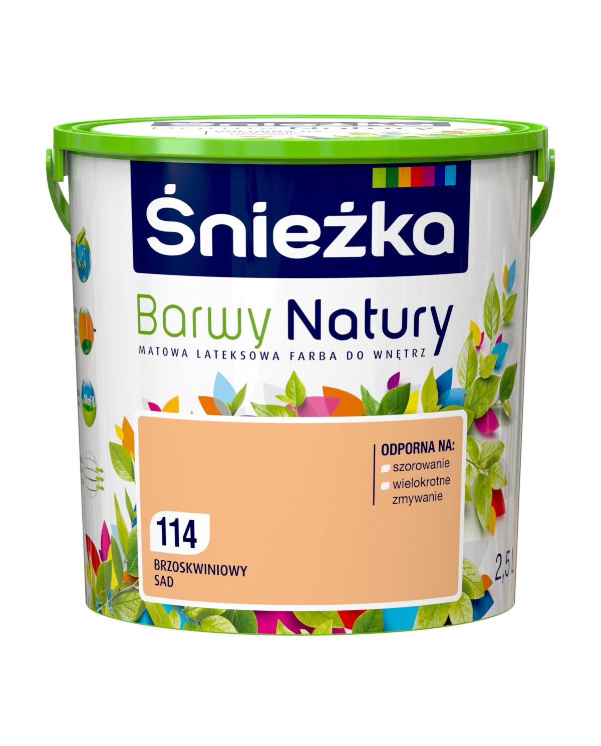 BarwyNaturyT: Brzoskwiniowy Sad 114, Pojemność 2,5L - Zakup BarwyNaturyT: Brzoskwiniowy Sad 114, Pojemność 2,5L - Zakup