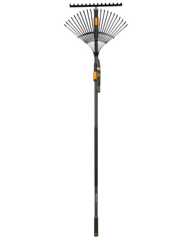 FISKARS Zestaw grabie 14 zębne, grabie do liści, trzonek FISKARS Zestaw grabie 14 zębne, grabie do liści, trzonek
