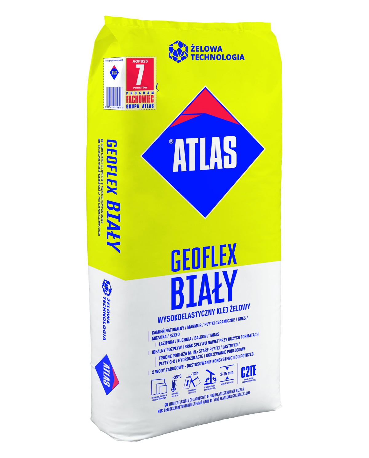ATLAS GEOFLEX BIAŁY 25kg - Wysokiej jakości folia budowlana ATLAS GEOFLEX BIAŁY 25kg - Wysokiej jakości folia budowlana