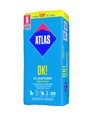 ATLAS OK! Klej Uelastyczniony do Płytek 25 KG - Wysoka Jakość ATLAS OK! Klej Uelastyczniony do Płytek 25 KG - Wysoka Jakość