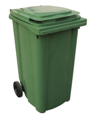Pojemnik na śmieci 240l zielony OŁER - Wysoka jakość i trwałość Pojemnik na śmieci 240l zielony OŁER - Wysoka jakość i trwałość