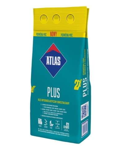 Zaprawa klejowa Plus 5 kg ATLAS - Wysoka jakość i trwałość Zaprawa klejowa Plus 5 kg ATLAS - Wysoka jakość i trwałość