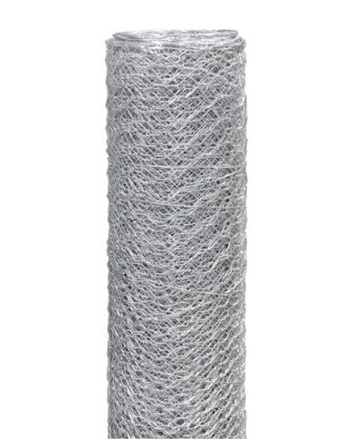 Siatka HEKSA ocynk 25x0,7cm 100cm wysokości 10mb - najlepsza oferta