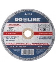 Tarcza do cięcia stali kwasowej T41 180x1.6x22 Proline - wysoka jakość