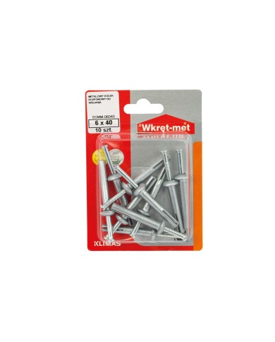 WKRĘT-MET Kołki Rozporowe 6x40 mm - SMM-06040 | Najlepsza Jakość WKRĘT-MET Kołki Rozporowe 6x40 mm - SMM-06040 | Najlepsza Jakość