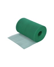 Siatka ogrodzeniowa rabatowa 15x15mm, 0,6m, zielona plastikowa Siatka ogrodzeniowa rabatowa 15x15mm, 0,6m, zielona plastikowa