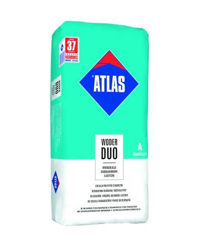 Hydroizolacja Woder Duo 24 kg ATLAS - Komponent A do skutecznej ochrony Hydroizolacja Woder Duo 24 kg ATLAS - Komponent A do skutecznej ochrony