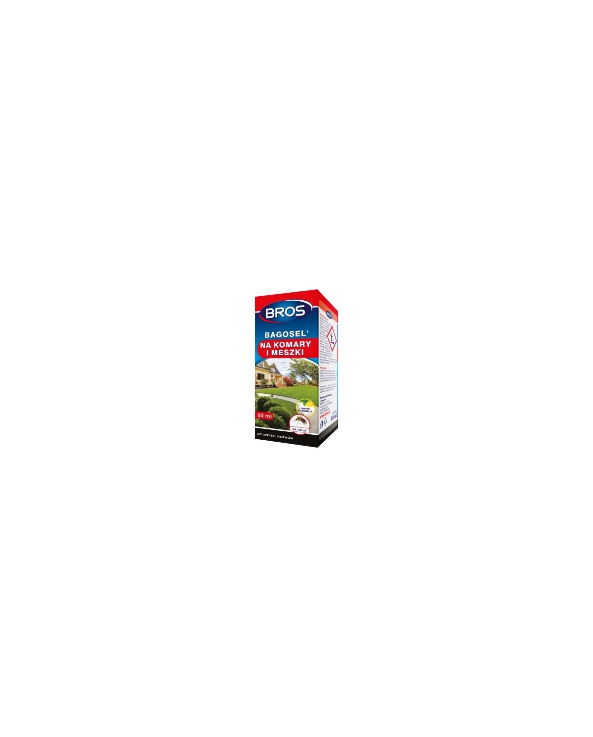 BROS Bagosel 100EC 50ml - Skuteczny oprysk przeciw komarom BROS Bagosel 100EC 50ml - Skuteczny oprysk przeciw komarom