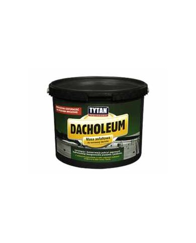 Tytan Professional DACHOLEUM 9kg - Masa asfaltowa do dachów Tytan Professional DACHOLEUM 9kg - Masa asfaltowa do dachów