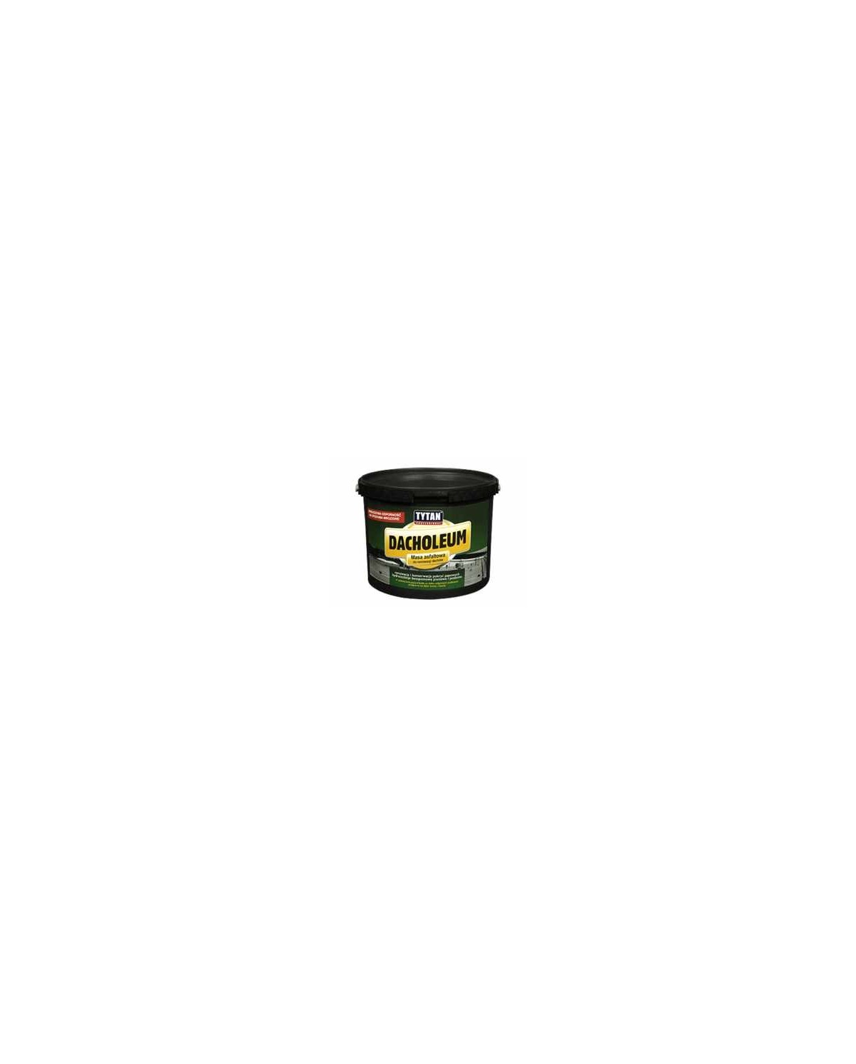 Tytan Professional DACHOLEUM 9kg - Masa asfaltowa do dachów Tytan Professional DACHOLEUM 9kg - Masa asfaltowa do dachów