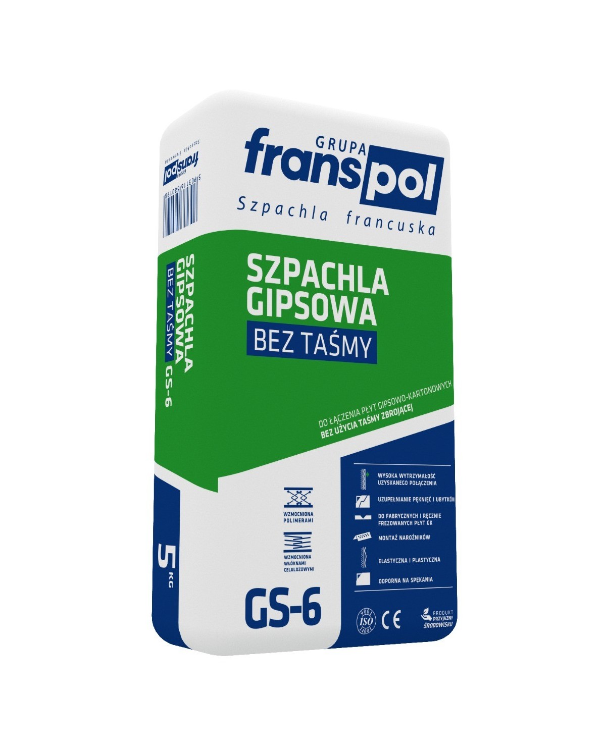 Szpachla gipsowa 5 kg Specjal FRANS-POL - Wysoka jakość i wydajność Szpachla gipsowa 5 kg Specjal FRANS-POL - Wysoka jakość i wydajność