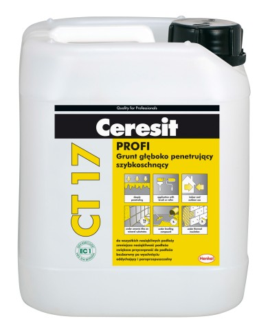 Henkel CT17 grunt bezrozpuszczalny 10l - Wysoka jakość i wydajność Henkel CT17 grunt bezrozpuszczalny 10l - Wysoka jakość i wydajność