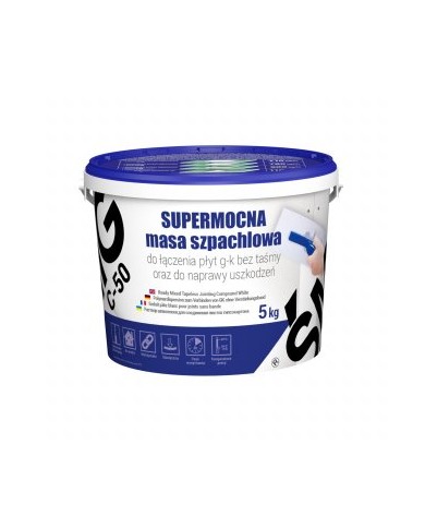 Masa szpachlowa C-50 5 kg ŚMIG Megaron - supermocna jakość! Masa szpachlowa C-50 5 kg ŚMIG Megaron - supermocna jakość!